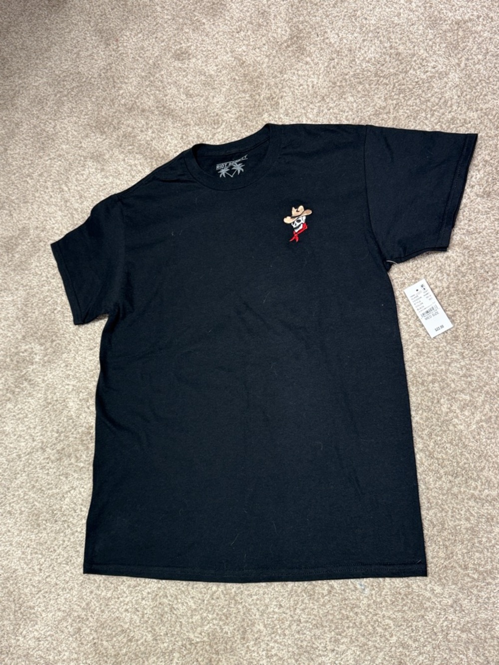 Riot society skull T-shirt